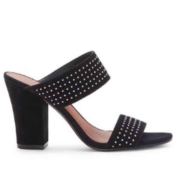 Lucky Brand Mkennah Two Strap Rhinestone Heels size 11 - Picture 2 of 8